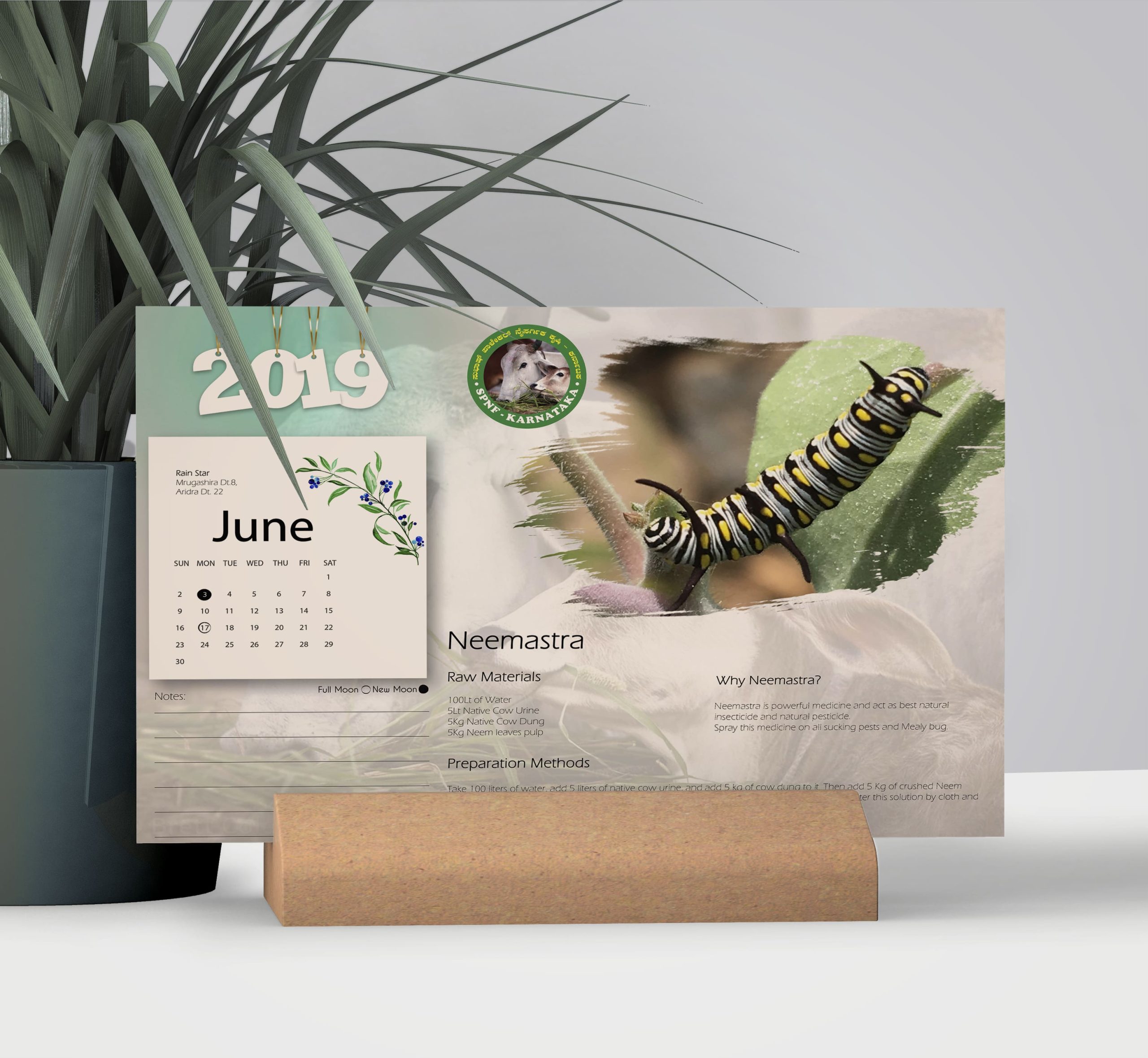 Calendar Design for SPNF Karnataka